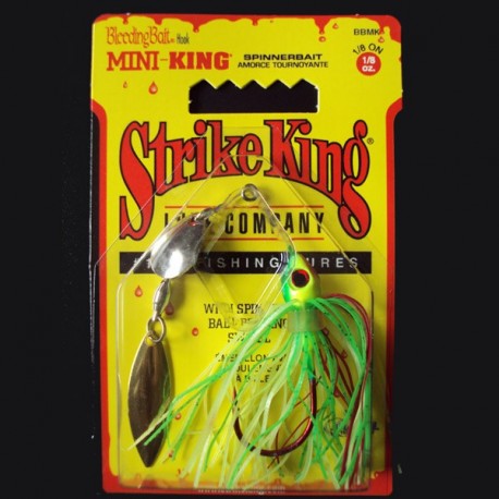 Strike King Bleeding Bait Mini-King Spinnerbait