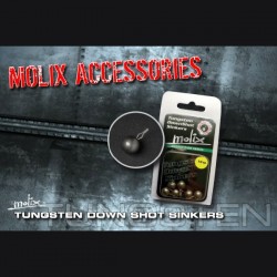 Molix Tungsten Down Shot Sinkers #1/8oz (3,5 g) (6 pcs.)