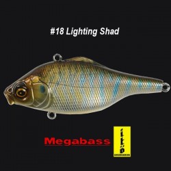Megabass Vibration-X Ultra RI #18 Lighting Shad