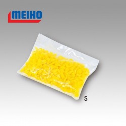 Meiho Safety Hook Cover 100pcs Value Pac S (Yellow)
