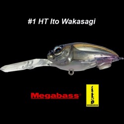 Megabass MD-X Cyclone #01 HT-Ito Wakasagi