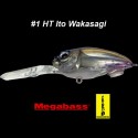 Megabass MD-X Cyclone col. 01 HT-Ito Wakasagi
