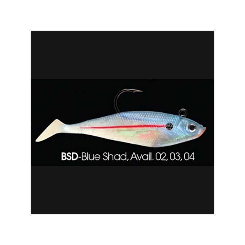 Wildeye Swim Baits Shad WSS04 BSD Blue Shad - Bass Fishing Store, SL