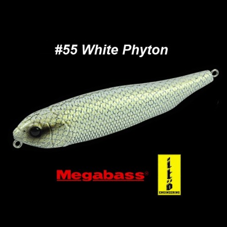 Megabass Giant Dog-X #55 White Phyton
