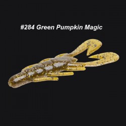 Zoom Ultravibe Speed Craw col.284 Green Pumpkin Magic