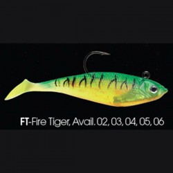 Wildeye Swim Baits Shad WSS06 FT Fire Tiger