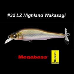 Megabass Prop Darter 80 #32 LZ Highland Wakasagi
