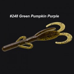 Baby Brush Hog 5 1/4'' col.248 Green Pumpkin Purple