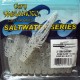 3" Yamamoto Saltwater Shrimp 187 Clear w/ lg Black flk