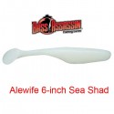 Bass Assassin Sea Shad 6" col. 108 Alewife