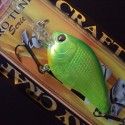 Lucky Craft Flat Mini DR col. 123 Ghost Lime Chart
