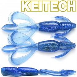 Keitech Crazzy Flapper 3.6" #301 Sapphire Blue