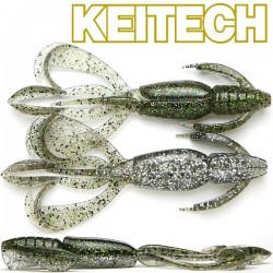 Keitech Crazzy Flapper 3.6" #460 Silver Flash Craw