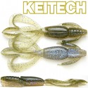 Keitech Crazzy Flapper 3.6" col. 464 Electric Green Craw