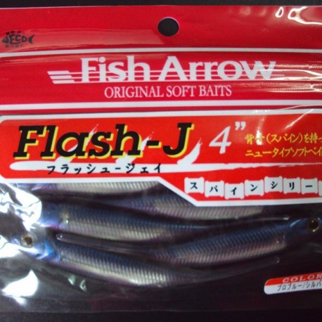Fish Arrow Flash J 4" #04 Problue/ Silver