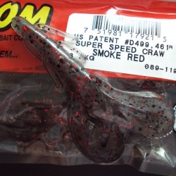 Super Speed Craw 4'' col.119 Smoking Red "Color Especial"