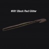 Zoom Ultra-Vibe Speed Worm 6' '#001 Black Red Glitter