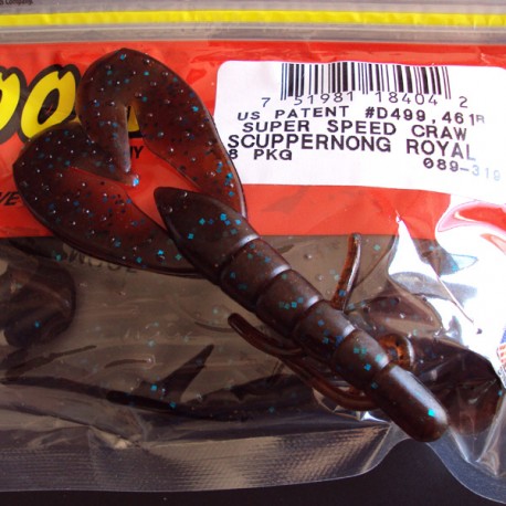 Super Speed Craw 4'' col.319 Scuppernong Royal Special Color