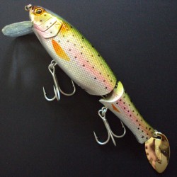 Lucky Craft Real Bait F Weight Plus 394 Aluminum Rainbow Trout II