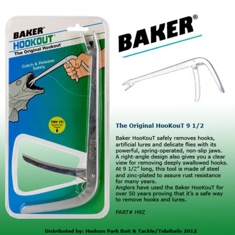 Baker Original Stainless Steel HooKouT 9 1/2