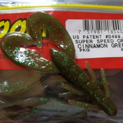 Super Speed Craw 4'' col.081 Cinnamon Green "Special Color"