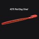 Zoom Ultra-Vibe Speed Worm 6'' #270 Red Bug Shad