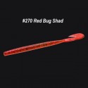 Zoom Ultra-Vibe Speed Worm 6'' col.270 Red Bug Shad