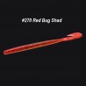 Zoom Ultra-Vibe Speed Worm 6'' #270 Red Bug Shad